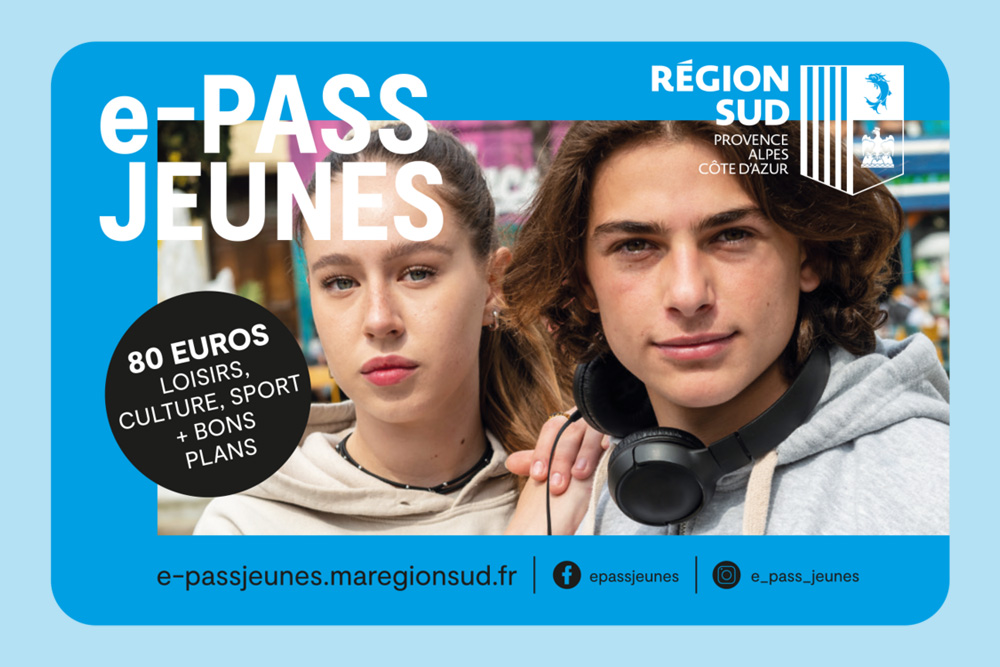 e-Pass Jeune Région Sud Provence Alpes Côte d’Azur